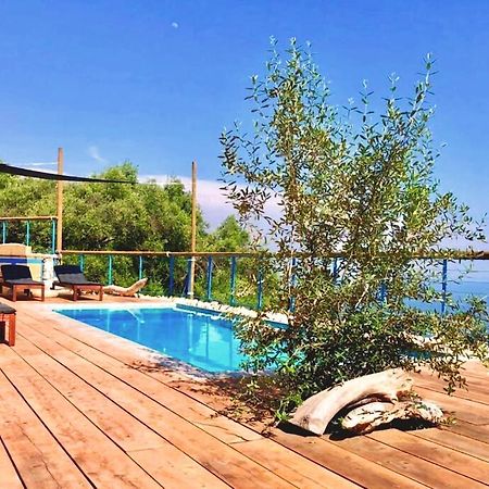 House Sienna Of Villa Intaba Best Views Corfiot Riviera Corfu Island Greece Contemporary Design Pool With Spectacular Sea Views Close To Ipsos Beach Pyrgi  외부 사진
